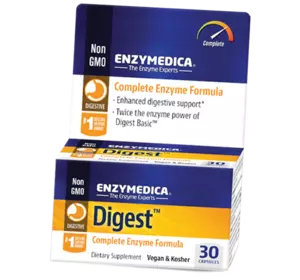 Полная формула ферментов, Digest, Enzymedica  30капс (69466004)