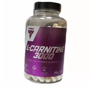 Л Карнитин, L-Carnitine 3000, Trec Nutrition  120капс (02101012)