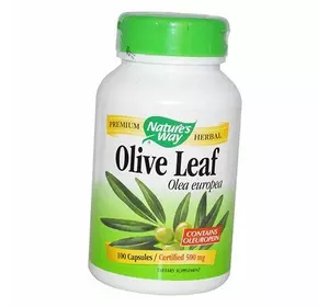 Экстракт Оливковых листьев, Olive Leaf, Nature's Way  100капс (71344015)