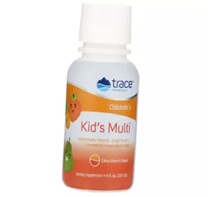 Витамины для детей, Kid's Multi, Trace Minerals  237мл Цитрусовый пунш (36474021)