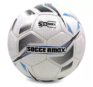 Мяч футбольный FIFA EN-10 Soccermax  №5 Бело-черный (57569008)