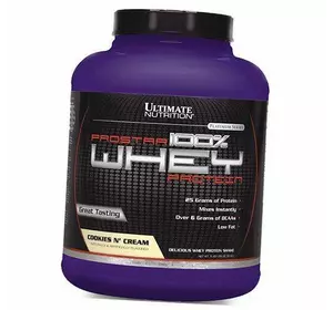 Сывороточный протеин, ProStar Whey, Ultimate Nutrition  2390г Печенье-крем (29090004)