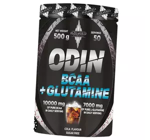 ВСАА с Глютамином в порошке, ODIN BCAA + Glutamin, Azgard Nutrition  500г Кола (28613001)