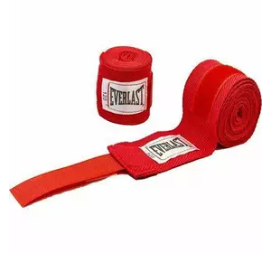Бинты боксерские 4455 Everlast   Красный (37409010)