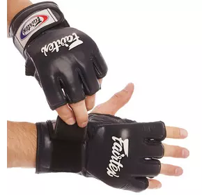 Перчатки для смешанных единоборств MMA FGV12 Fairtex  M Синий (37475050)