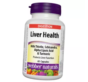 Здоровье печени, Liver Health, Webber Naturals  65капс (71485011)