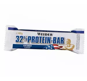 Протеиновый батончик, 32% Protein bar, Weider  60г Печенье-крем (14089001)