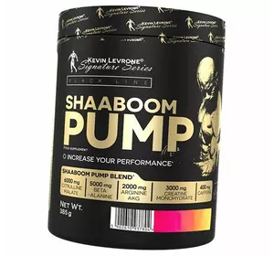 Предтренировочный продукт для физически активных людей, Shaaboom Pump, Kevin Levrone  385г Ежевика-ананас (11056002)