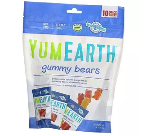 Жевательные Мишки, Gummy Bears Packs, YumEarth  198г Ассорти (05608007)