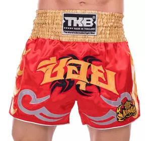 Шорты для тайского бокса и кикбоксинга TKTBS-049 Top King Boxing  XL Красный (37551086)