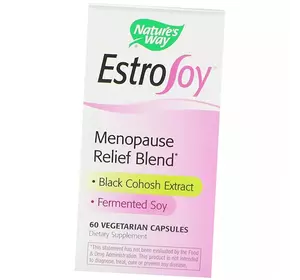 Комплекс для поддержки во время менопаузы, EstroSoy Menopause Relief Blend, Nature's Way  60вегкапс (71344081)