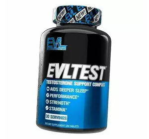 Комплекс поддержки тестостерона, EVL Test, Evlution Nutrition  120таб (08385001)