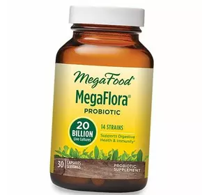 Пробиотики, MegaFlora Probiotic, Mega Food  30капс (69343001)