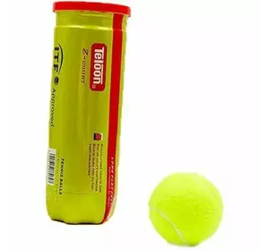 Мяч для большого тенниса T818P3 Teloon   Салатовый 3шт (60496011)