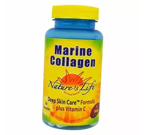 Морской коллаген, Marine Collagen, Nature's Life  60капс (68454001)