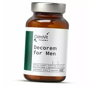 Витаминный комплекс для мужчин, Pharma Decorem For Men, Ostrovit  60капс (36250050)