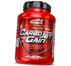 Углеводно-протеиновый гейнер, CarboJET Gain, Amix Nutrition  1000г Клубника (30135002)