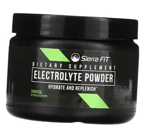 Электролитный порошок, Electrolyte Powder, Sierra Fit  279г Тропические фрукты (36523001)