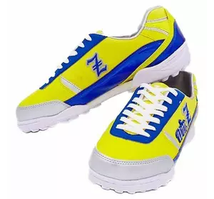 Обувь футбольная сороконожки OB-90203 No branding  40 Желто-синий (57429211)