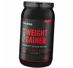 Высокоуглеводный Гейнер для набора веса, Power Weight Gainer, Body Attack  1500г Шоколад-крем (30251001)