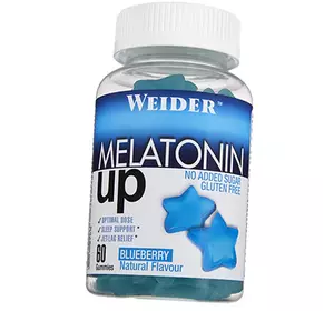 Мелатонин с Витамином В6, Melatonin Gummies, Weider  60таб Черника (72089004)
