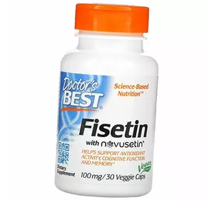 Физетин, Fisetin, Doctor's Best  30вегкапс (70327021)