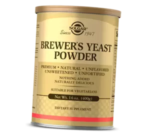 Дрожжи пивные в порошке, Brewer's Yeast, Solgar  400г Без вкуса (72313011)