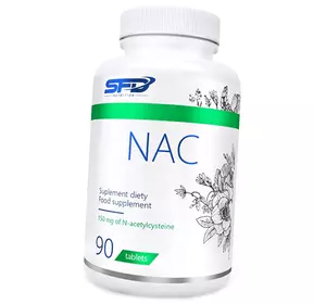 N-Ацетилцистеин таблетки, NAC, SFD Nutrition  90таб (70579001)