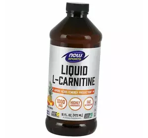 Жидкий Карнитин для похудения, Carnitine Liquid 1000, Now Foods  473мл Тропический пунш (02128013)
