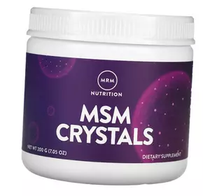 МСМ Кристаллы, MSM Crystals 1000, MRM  200г Без вкуса (03122003)