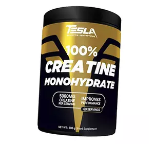 Моногидрат, 100% Creatine Monohydrate, Tesla Nutritions  300г Без вкуса (31580001)