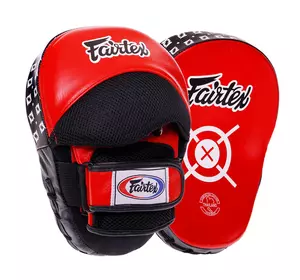 Лапа Изогнутая для бокса и единоборств BO-3362 Fairtex   Красный (37475044)