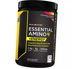 Аминокислоты с Электролитами, Essential Amino 9 Energy, Rule 1  345г Клубничная маргарита (27408003)