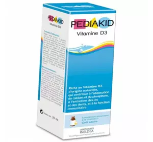 Витамин Д3 для детей, Vitamin D3, Pediakid  20мл (36505002)