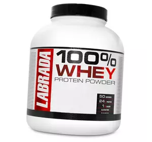 Протеин, 100% Whey Protein, Labrada Nutrition  1875г Клубника (29175001)