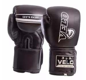 Перчатки боксерские VL-8186 Velo  12oz Черный (37241010)