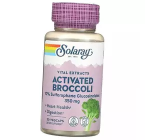 Активированный Экстракт Семян Брокколи, Activated Broccoli Seed Extract, Solaray  30вегкапс (71411015)