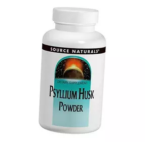 Порошок шелухи подорожника, Psyllium Husk Powder, Source Naturals  340г (69355006)
