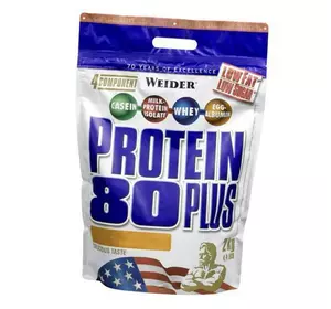 Комплексный Протеин, Protein 80 Plus, Weider  2000г Клубника (29089001)