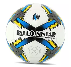 Мяч футбольный FB-4415 Ballonstar  №5 Бело-синий (57566176)