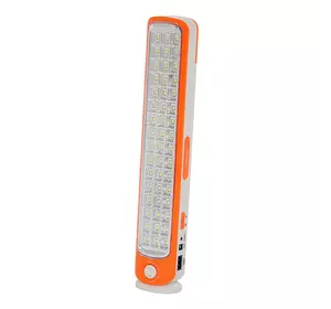 Светильник аварийного освещения с аккумулятором YJ-6819 X-Balog   Бело-оранжевый (59577069)