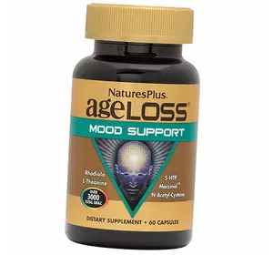Комплекс для улучшения настроения, AgeLoss Mood Support, Nature's Plus  60капс (71375046)