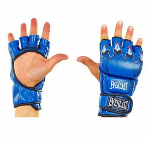 Перчатки для смешанных единоборств MMA BO-3207 Zelart  M Синий (37429086)