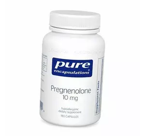 Прегненолон для иммунитета, Pregnenolone 10, Pure Encapsulations  180капс (72361009)