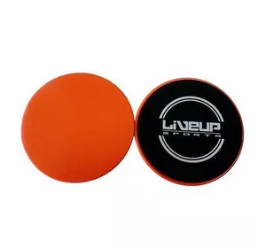 Диски для скольжения LS3360 LiveUp    Черно-оранжевый (56396054)