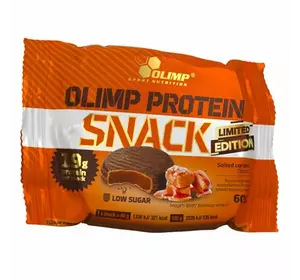 Белковое пирожное, Protein Snack, Olimp Nutrition  60г Соленая карамель (14283008)