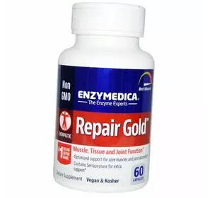 Ферменты для мышц, суставов, тканей, Repair Gold, Enzymedica  60капс (72466005)