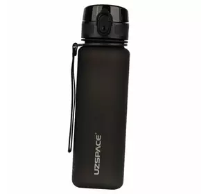Бутылка для воды Frosted 3026 UZspace  500мл Черный (09520002)