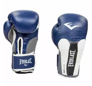 Перчатки боксерские MA-6759 Everlast  12oz Темно-синий-голубой (37409038)