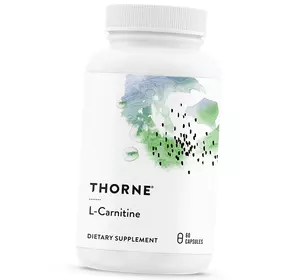 L-Карнитин Тартрат, L-Carnitine, Thorne Research  60капс (02357003)